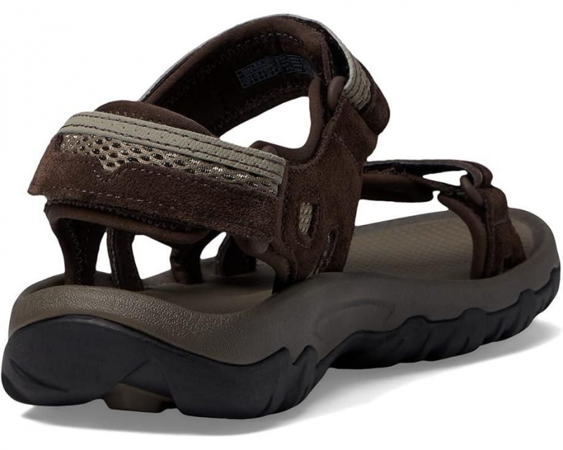 Teva Hudson Men's Sandals Brown | 92DEATRHY