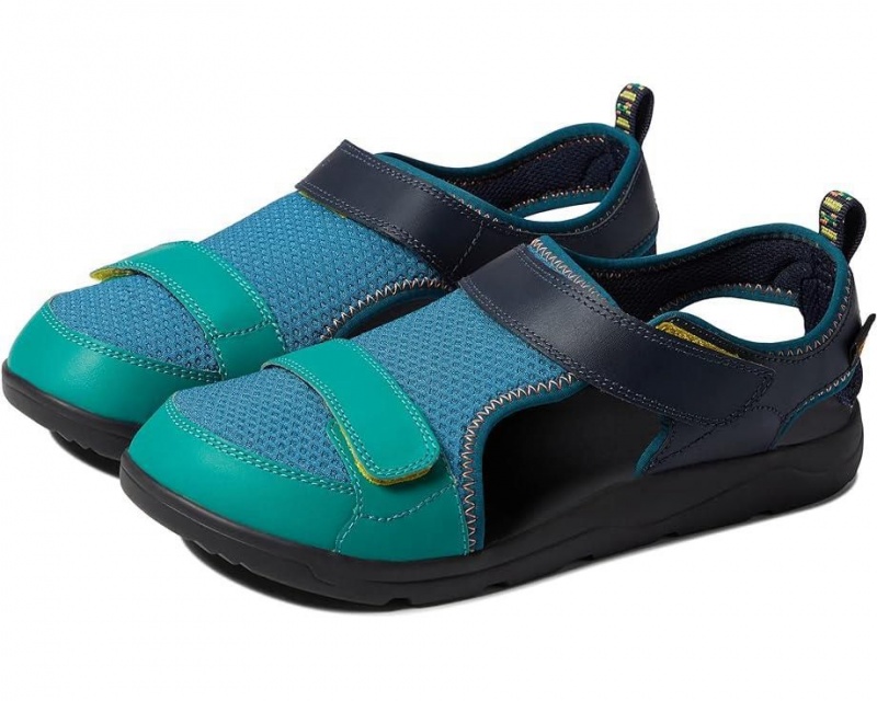 Teva Hurricane Seekado Kids\' Sandals Green | 96HPZIREG