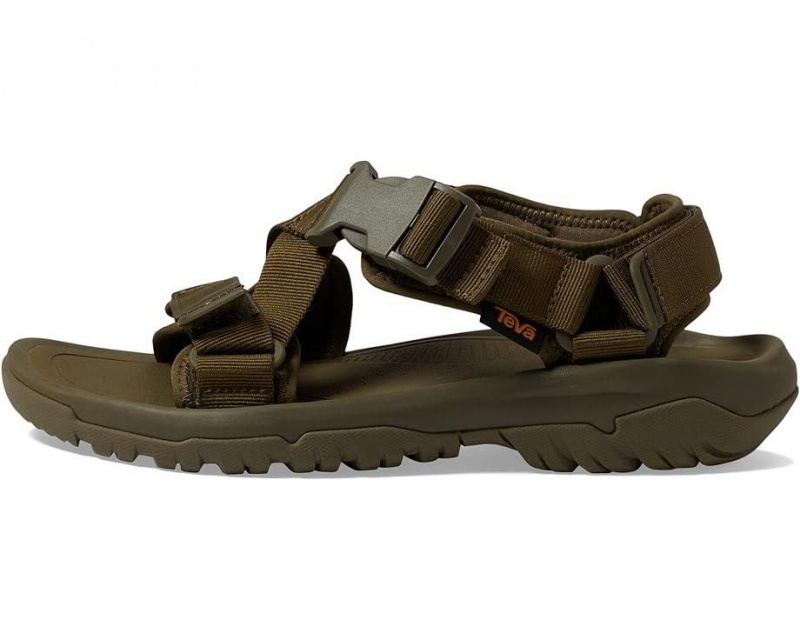 Teva Hurricane Verge Men's Sandals Olive | 27QGMVCEF