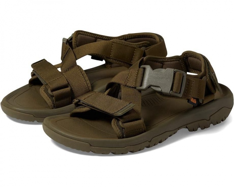 Teva Hurricane Verge Men\'s Sandals Olive | 27QGMVCEF