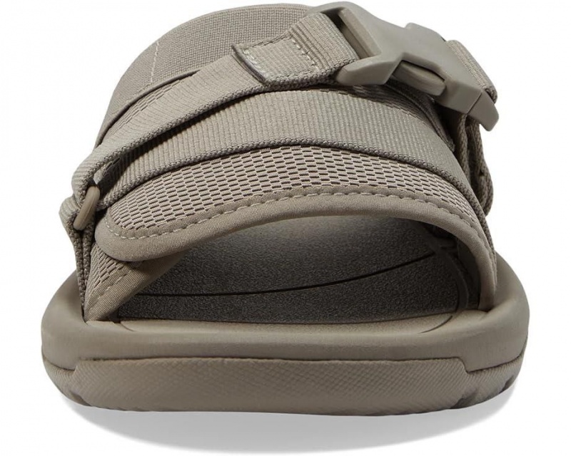 Teva Hurricane Verge Slide Men's Sandals Grey | 62STPXMJD