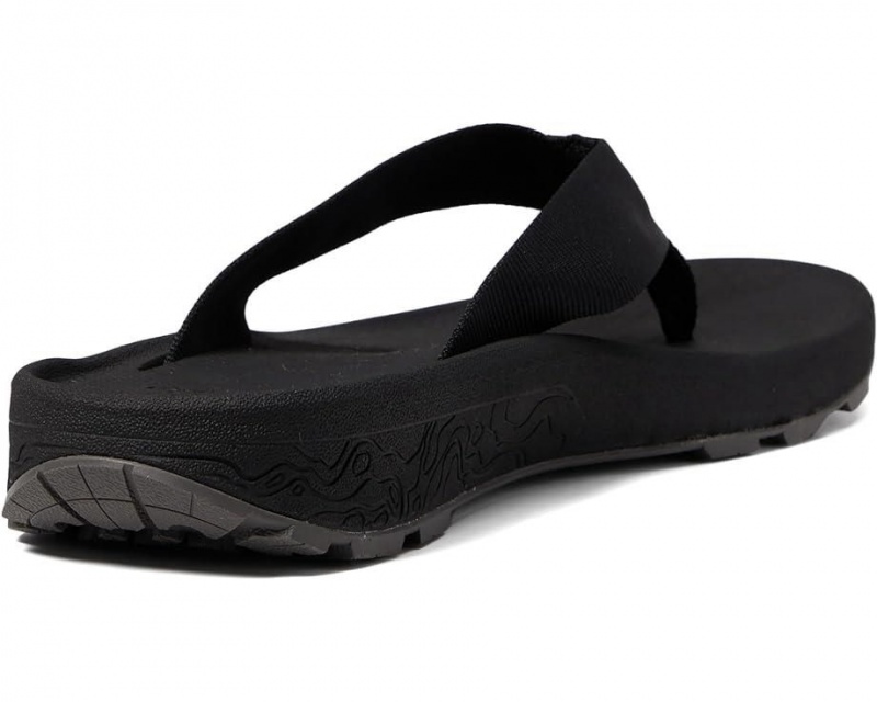 Teva Hydratrek Men's Flip Flops Black | 48FXYWMED