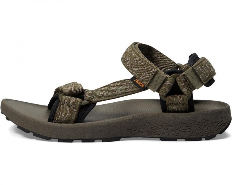 Teva Hydratrek Men's Sandals Olive | 27ZEGFSHI