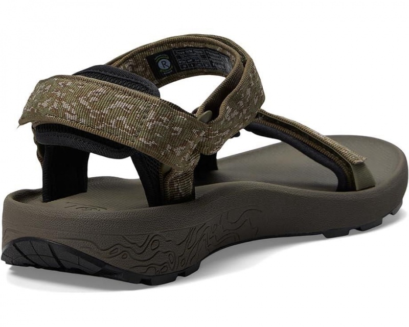 Teva Hydratrek Men's Sandals Olive | 27ZEGFSHI