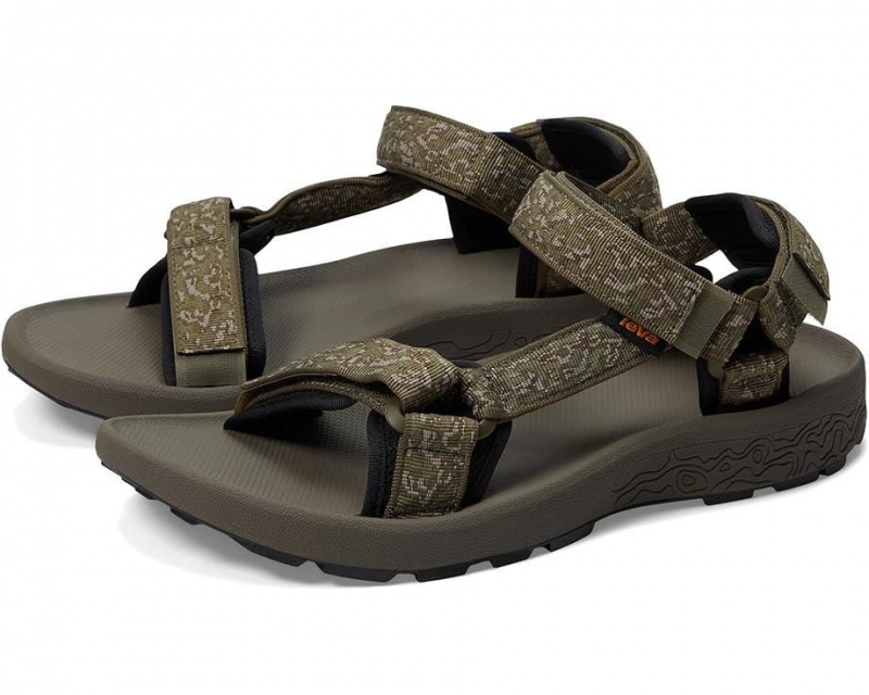 Teva Hydratrek Men\'s Sandals Olive | 27ZEGFSHI