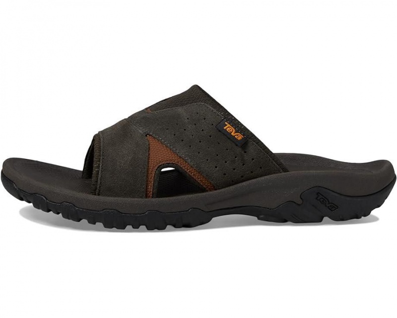 Teva Katavi 2 Slide Men's Sandals Brown | 20XIKGATU