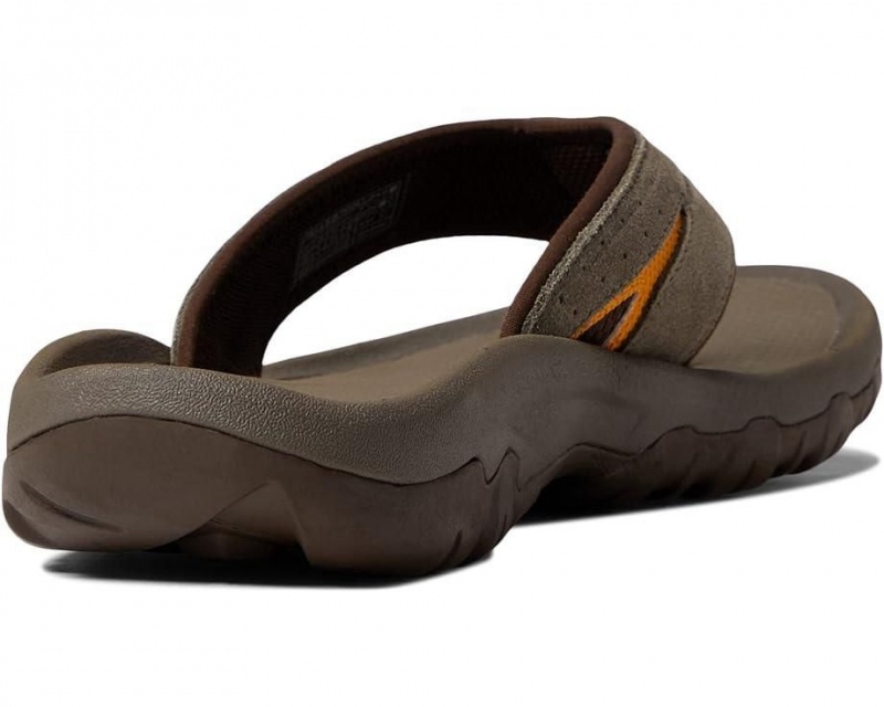 Teva Katavi 2 Thong Men's Flip Flops Brown | 67FUOBLDQ