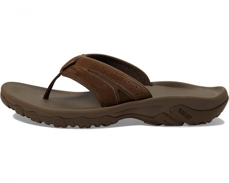 Teva Katavi 2 Thong Men's Flip Flops Brown | 45TFKIBME