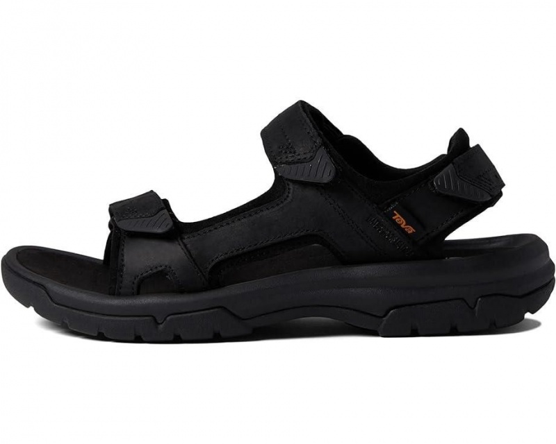 Teva Langdon Men's Sandals Black | 68OSRQXGU