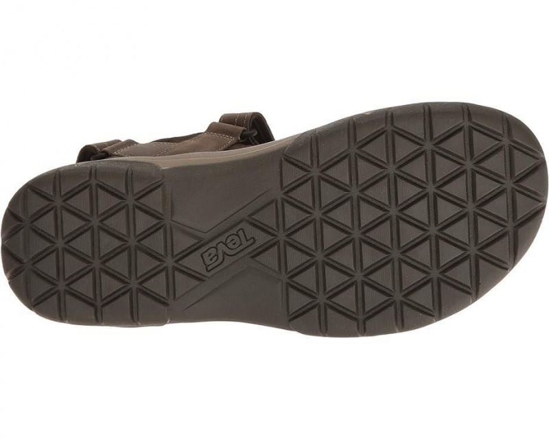 Teva Langdon Men's Sandals Brown | 47MCRIQUW