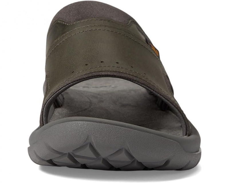 Teva Langdon Slide Men's Sandals Grey | 93MAKSPWY