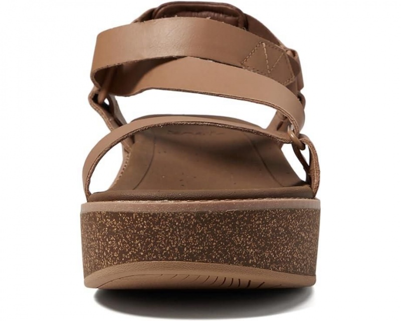 Teva Madera Wedge Women's Heeled Sandals Brown | 16EHPLXQO