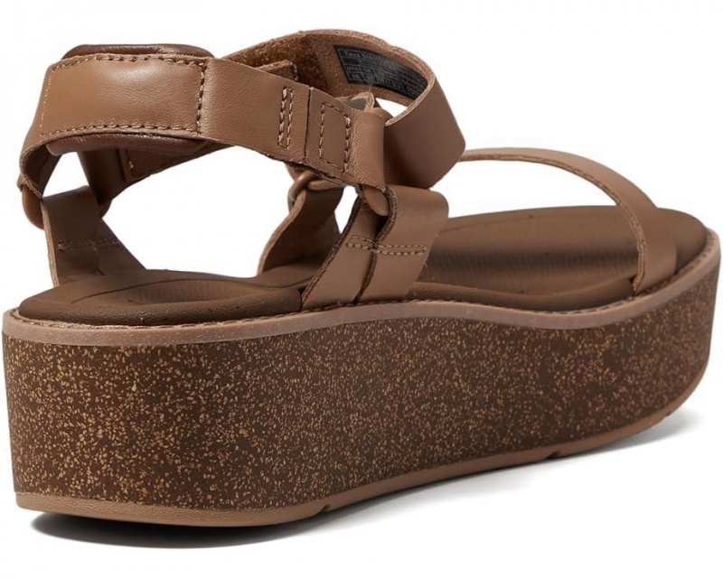 Teva Madera Wedge Women's Heeled Sandals Brown | 16EHPLXQO