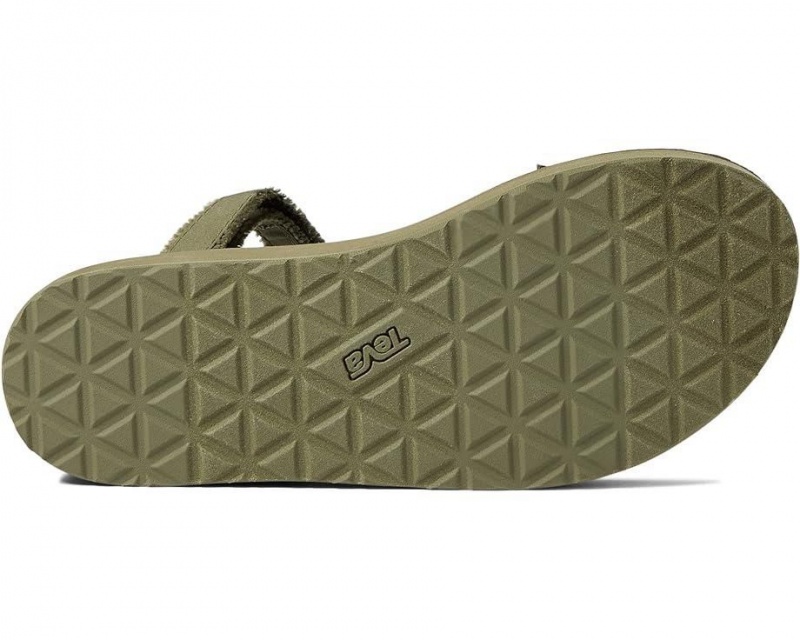 Teva Midform Universal Canvas Women's Sandals Green | 06CPQLFMV