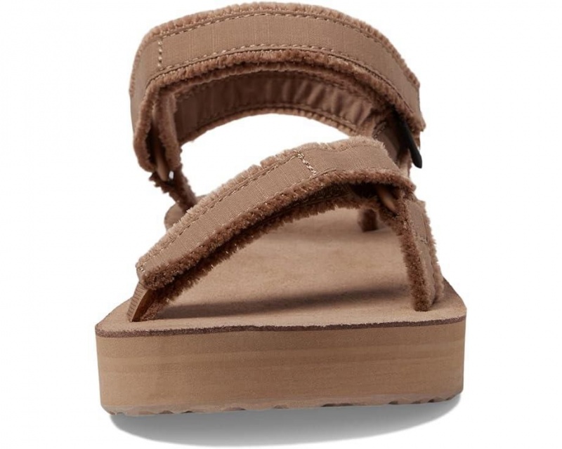 Teva Midform Universal Canvas Women's Sandals Brown | 94DJZTYNO