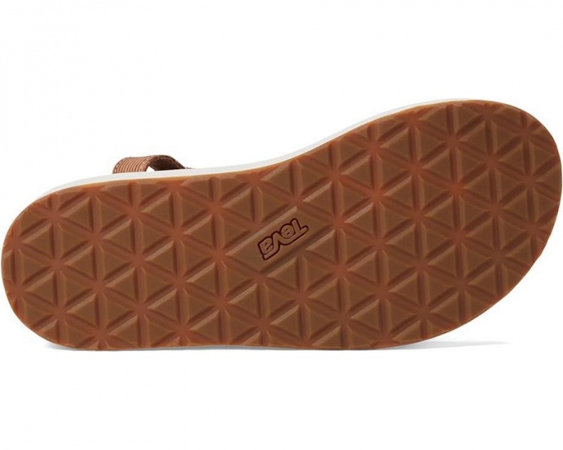 Teva Midform Universal Grooveline Women's Sandals Brown | 65UXTVHBD