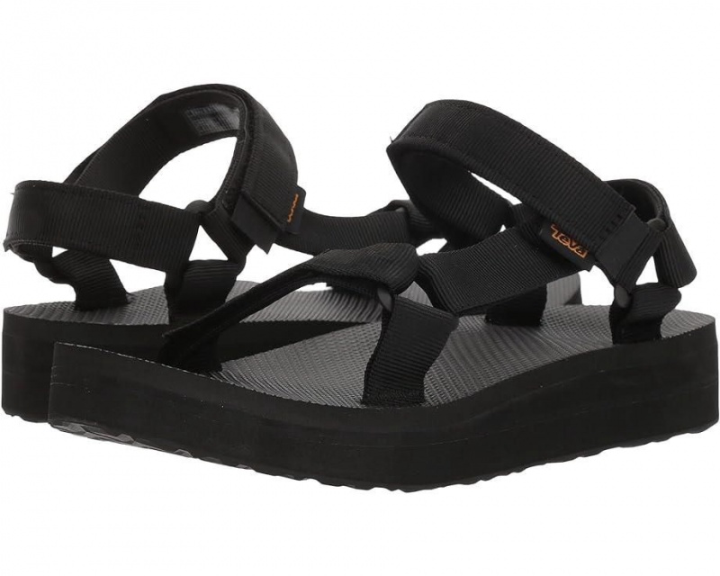 Teva Midform Universal Women\'s Sandals Black | 92BXYAJZK