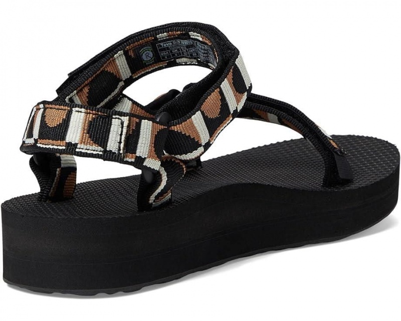 Teva Midform Universal Women's Sandals Black | 45PGLZUNS