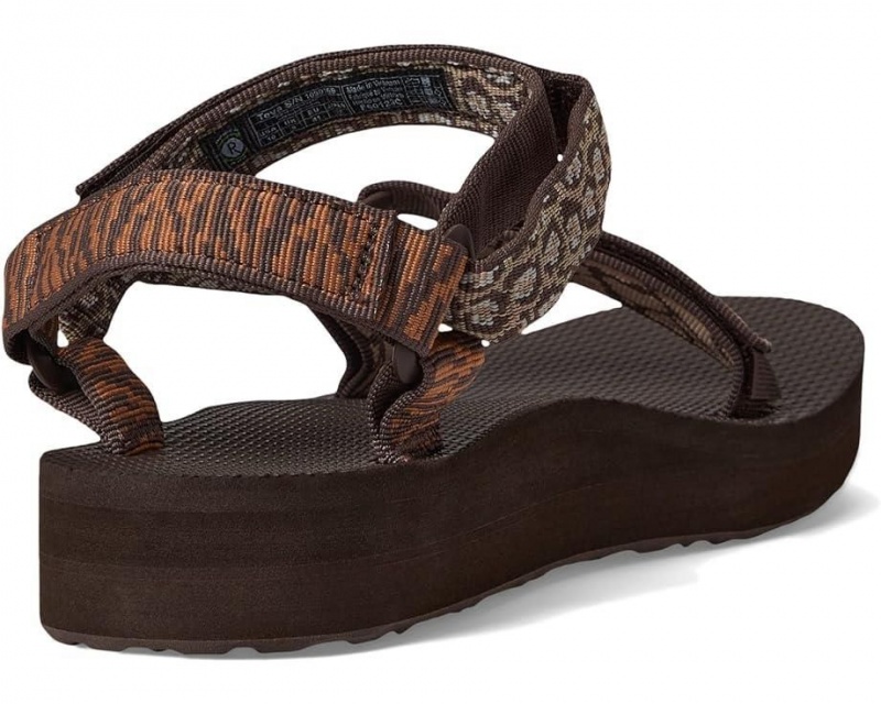 Teva Midform Universal Women's Sandals Brown | 75QLEVGWB