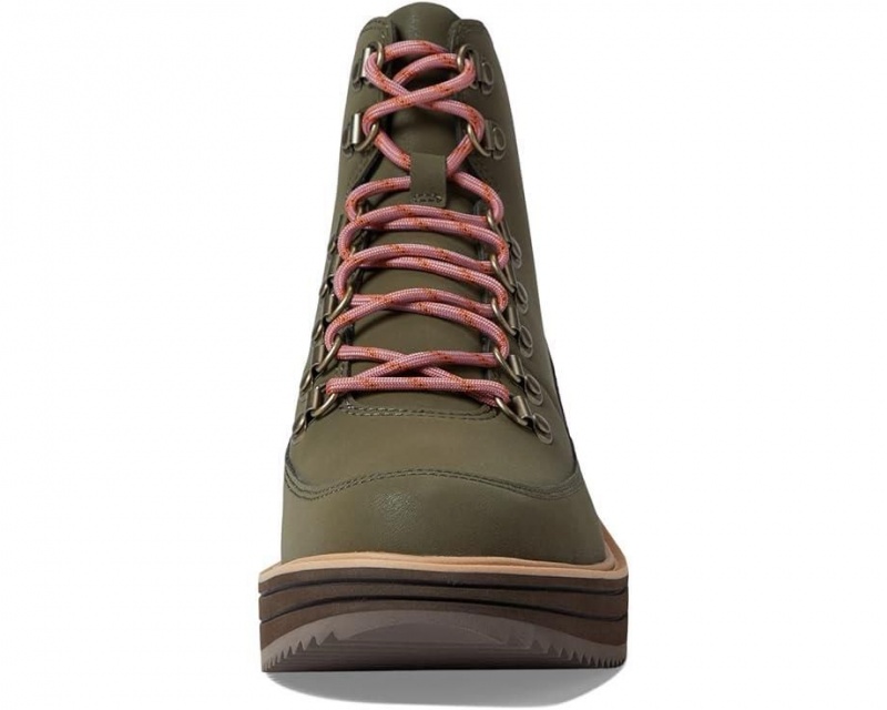 Teva Midform Women's Boots Olive | 62TSLZIWY