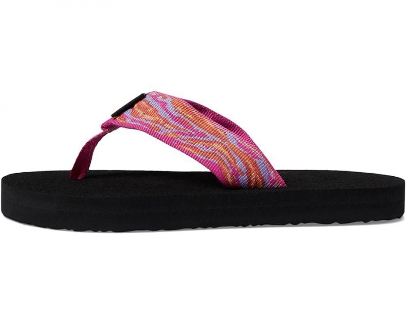 Teva Mush Ii Kids' Flip Flops Pink | 61EVISWUH