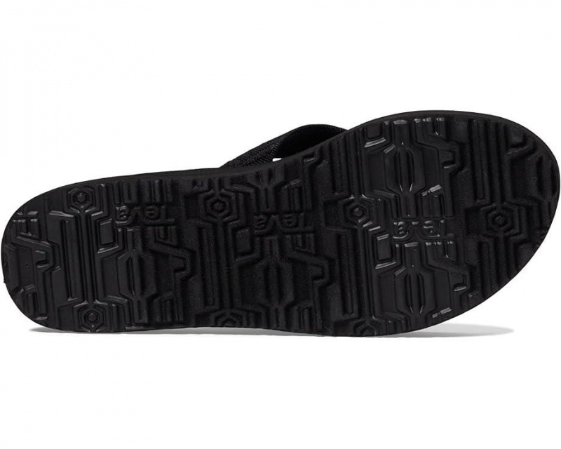 Teva Mush Ii Women's Flip Flops Black | 84ZEJXVRL