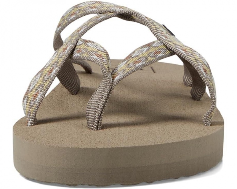 Teva Olowahu Women's Flip Flops Beige | 71TOLRNIV