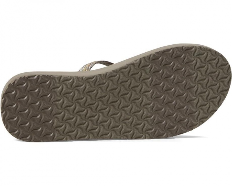 Teva Olowahu Women's Flip Flops Beige | 71TOLRNIV