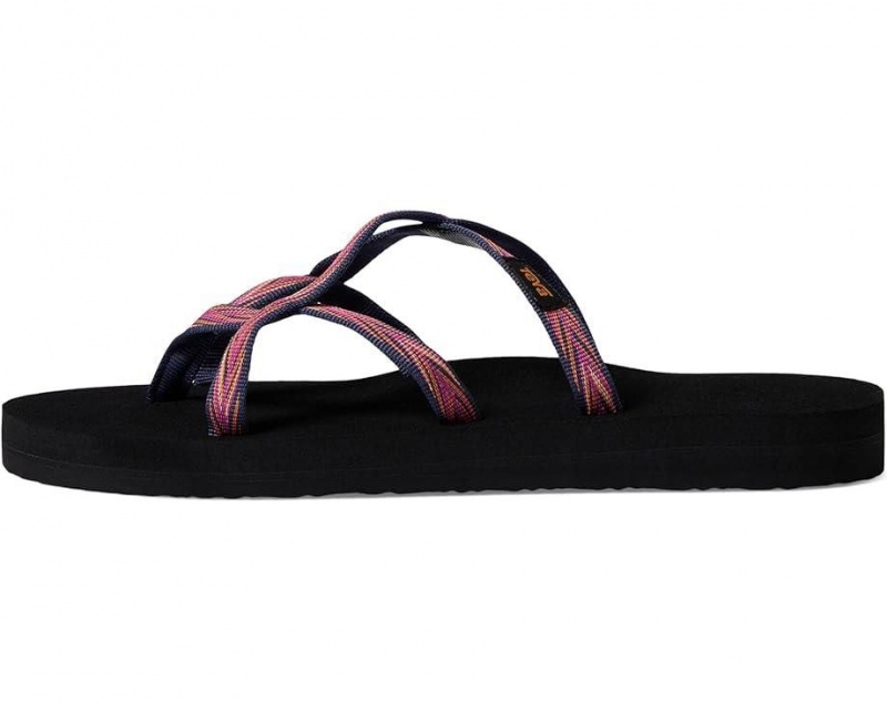 Teva Olowahu Women's Flip Flops Black | 32NOCXSAE