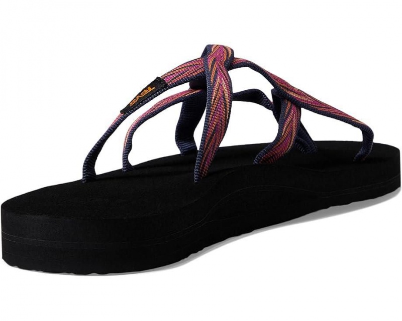 Teva Olowahu Women's Flip Flops Black | 32NOCXSAE