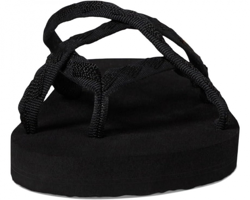 Teva Olowahu Women's Flip Flops Black | 32GWQBHEO