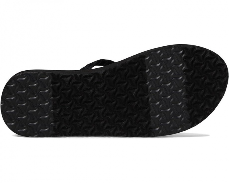 Teva Olowahu Women's Flip Flops Black | 32GWQBHEO