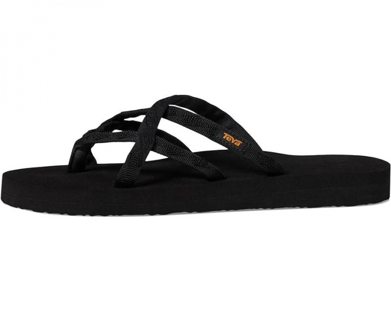 Teva Olowahu Women's Flip Flops Black | 32GWQBHEO