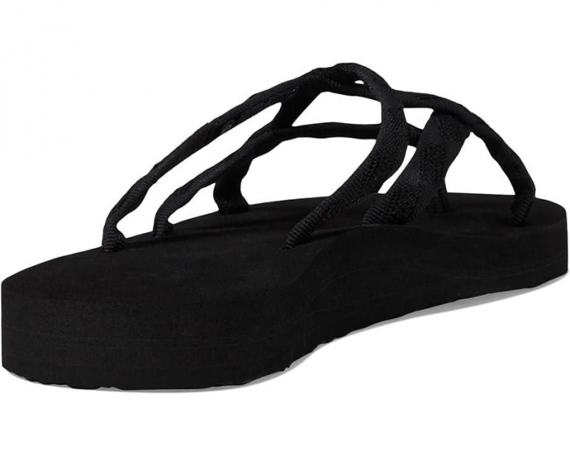 Teva Olowahu Women's Flip Flops Black | 32GWQBHEO