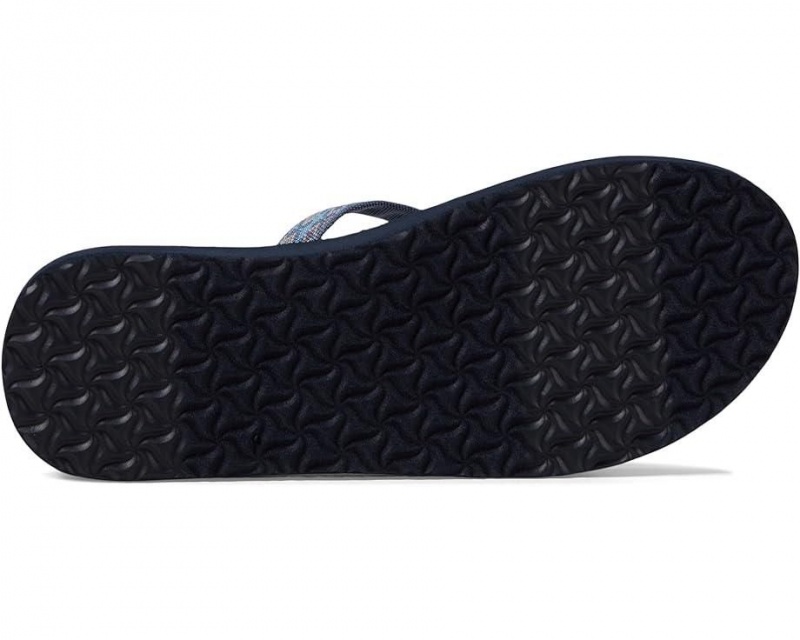 Teva Olowahu Women's Flip Flops Blue | 75FNLIYHV