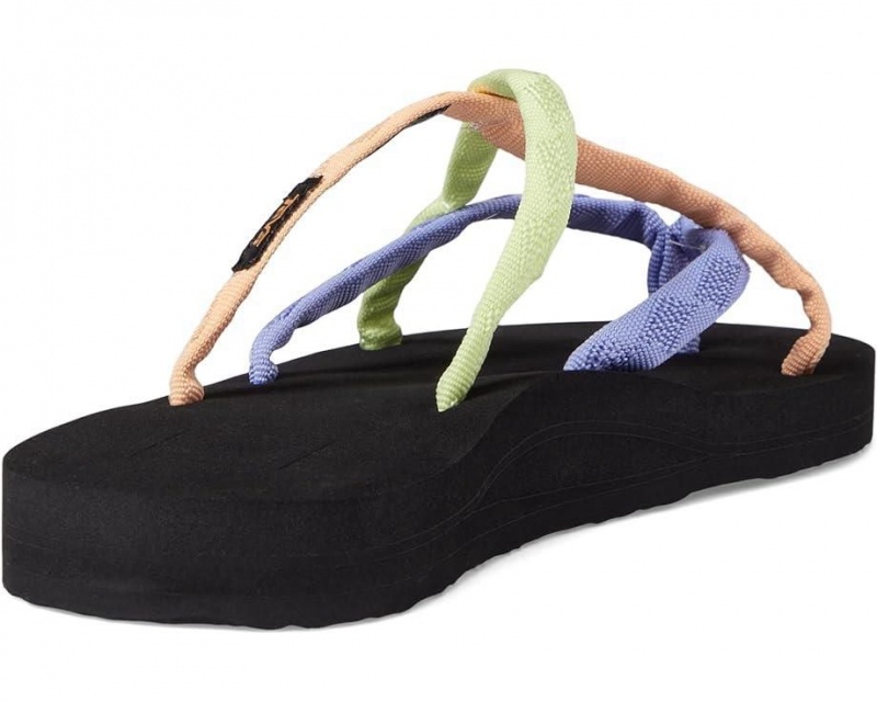 Teva Olowahu Women's Flip Flops Multicolor | 49UIHYDSQ