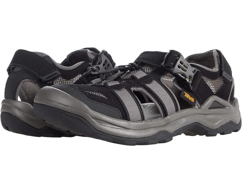 Teva Omnium 2 Men\'s Sandals Black | 91QINHMZC