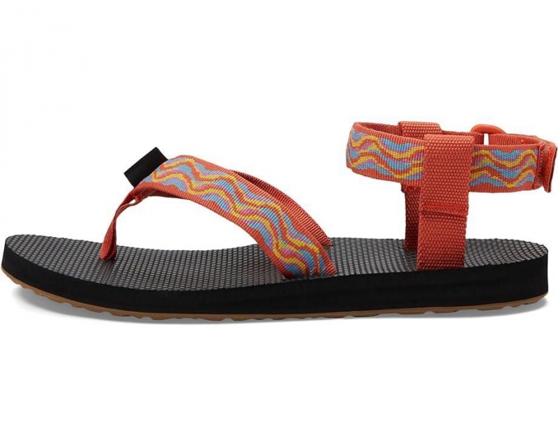 Teva Original Revivew Women's Sandals Red | 01EPRFWGL