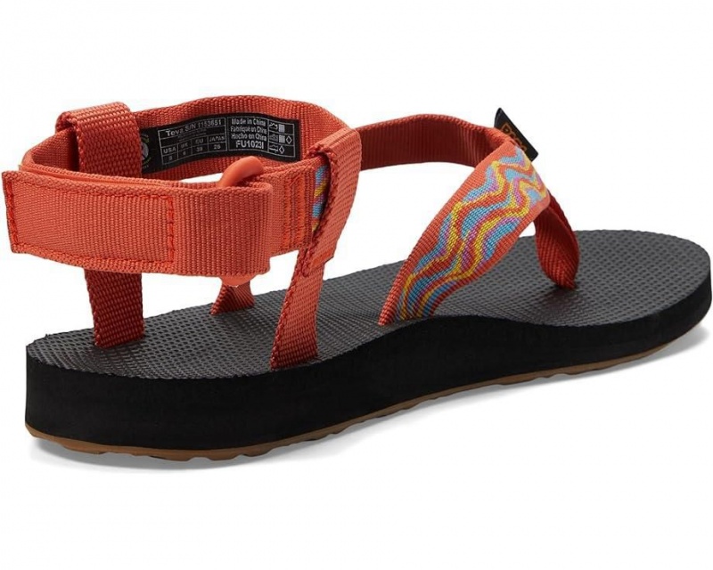 Teva Original Revivew Women's Sandals Red | 01EPRFWGL