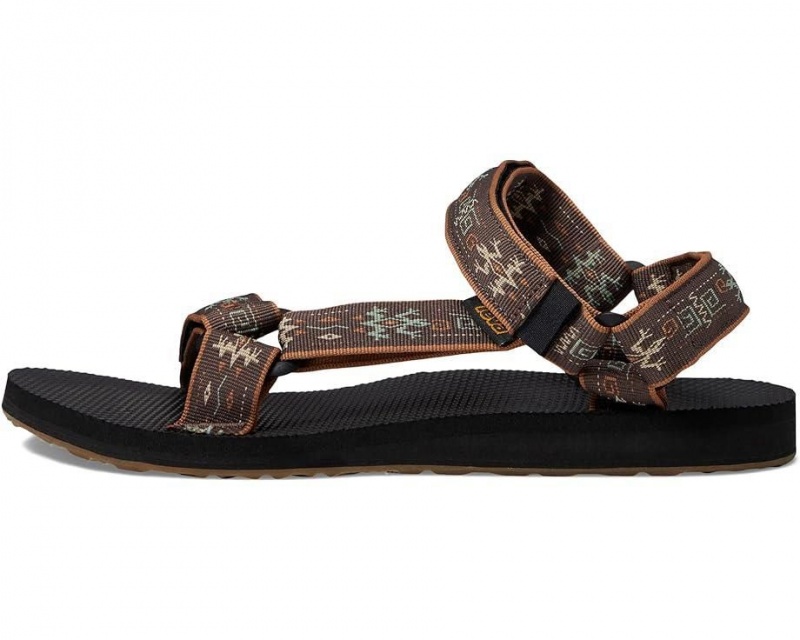 Teva Original Universal Men's Sandals Brown | 17KLGNQEC