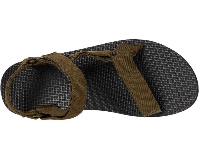 Teva Original Universal Men's Sandals Olive | 83RFHUYCJ