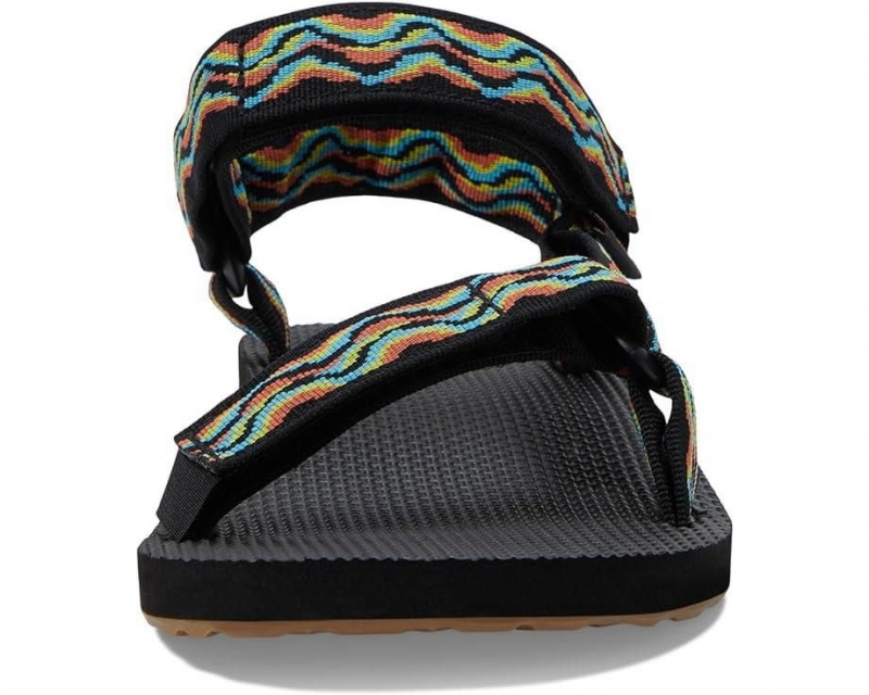 Teva Original Universal Revivew Men's Sandals Black | 59FCDZMUG