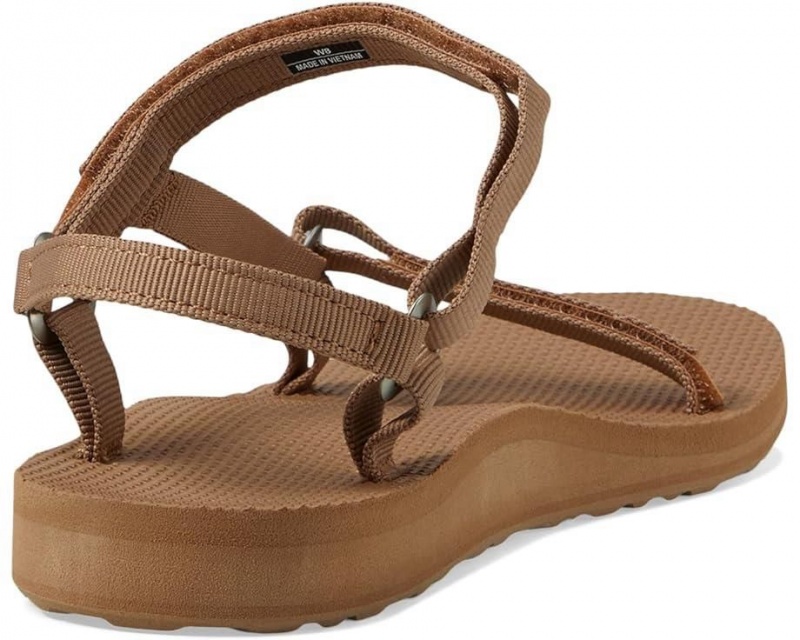 Teva Original Universal Slim Women's Sandals Brown | 94UWGXSYA