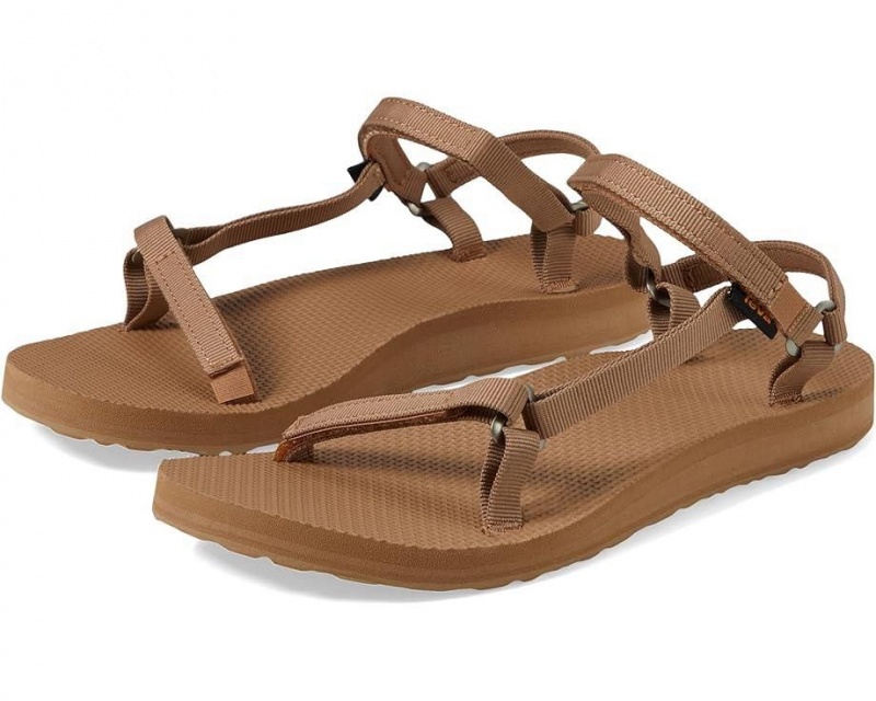 Teva Original Universal Slim Women\'s Sandals Brown | 94UWGXSYA