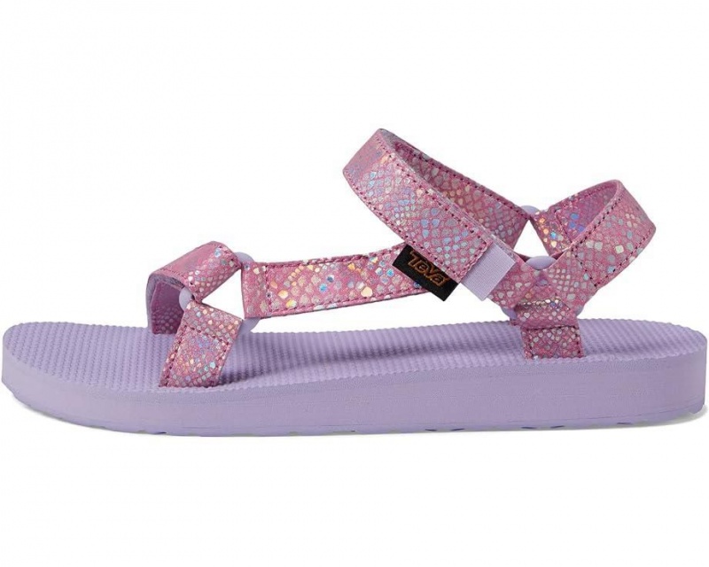 Teva Original Universal Sparklie Kids' Sandals Purple | 82YELMVFR