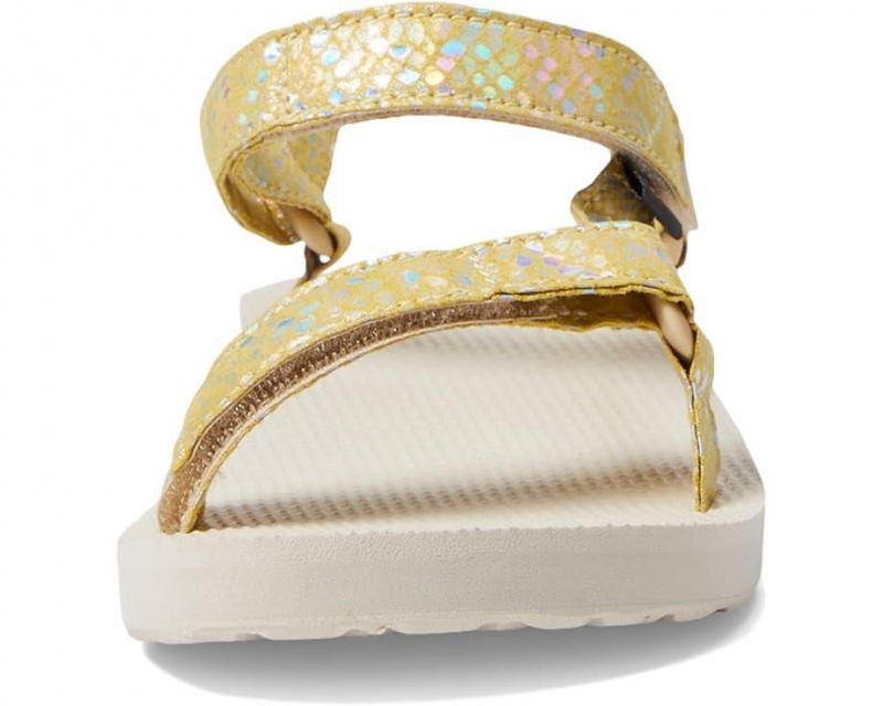 Teva Original Universal Sparklie Kids' Sandals Yellow | 70RKHCLGA