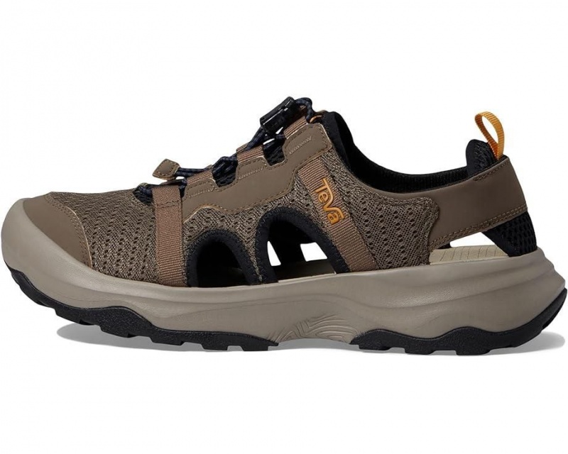 Teva Outflow Ct Men's Sandals Brown | 15HVYZKSE