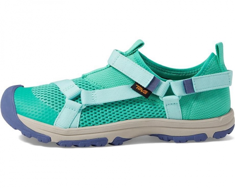 Teva Outflow Universal Kids' Sandals Green | 02JFWTAID