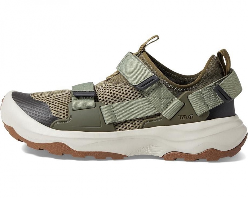 Teva Outflow Universal Men's Hiking Shoes Olive | 65LPJQGAM