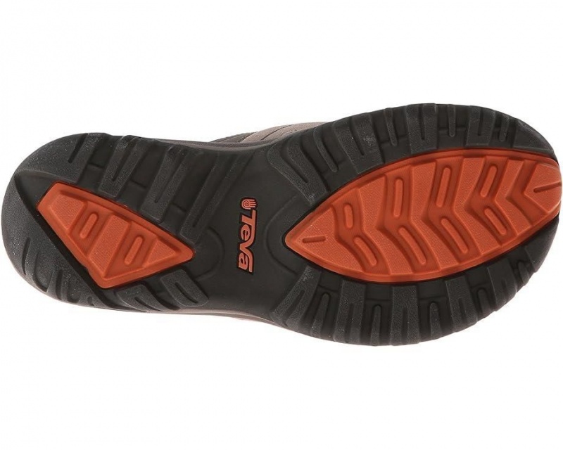 Teva Pajaro Men's Flip Flops Brown | 59DJEXVFC